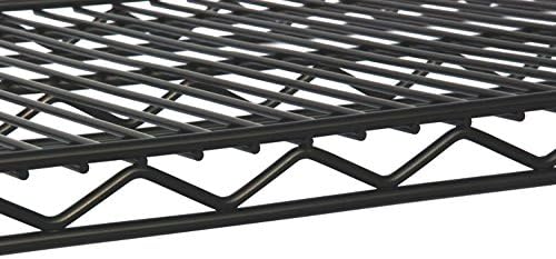 Omega Products Corporation 14" Deep x 48" Wide x 14" High Black Stationary Dunnage Rack