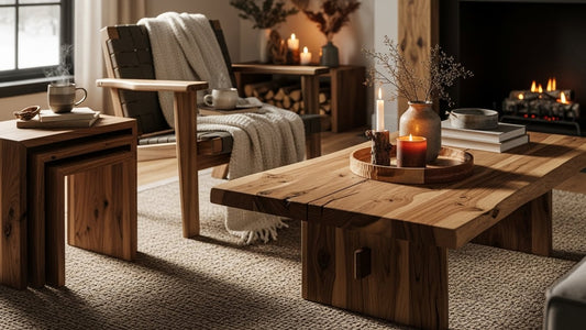 The Warmth of Natural Wood Furniture in Winter Interiors