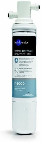 InSinkErator HOT250 Instant Hot and Cold Water Dispenser System & F-2000S Premium Under Sink Water Filtration System for Instant Hot and Cold Water Dispenser System