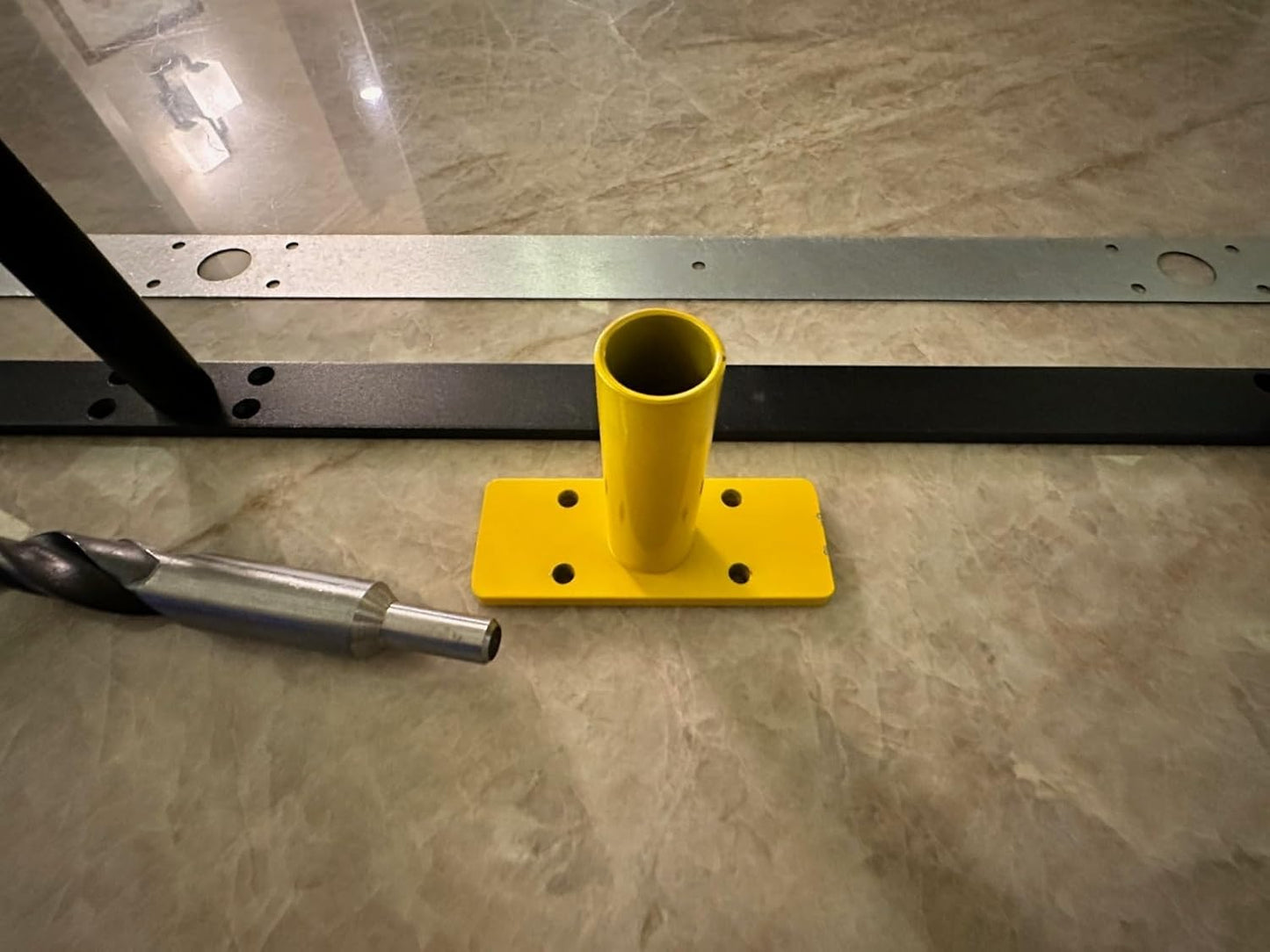 Heavy-Duty Floating Shelf Bracket, Hidden Shelf Bracket for Mantel, if Installed on Studs, Maximum Load of 210 pounds, Hidden Bracket 16 inches (with Ease kit)