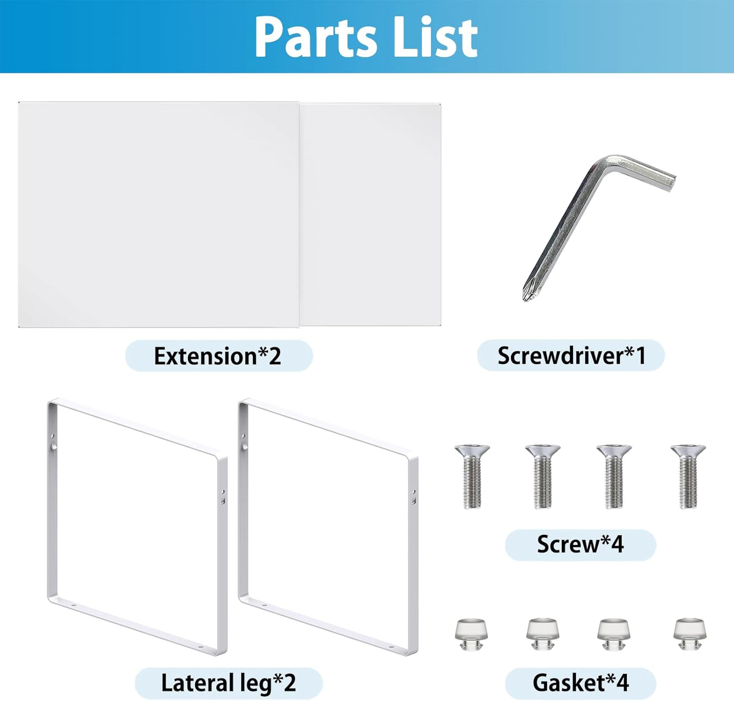 11'' Wide Expandable Cabinet Shelf Organizer Rack Adjustable Length 14''-26'' Pantry Shelf Spice Rack Heavy Duty Nonslip Kitchen Counter Storage Shelves Pantry Cupboard Under Sink Countertop White