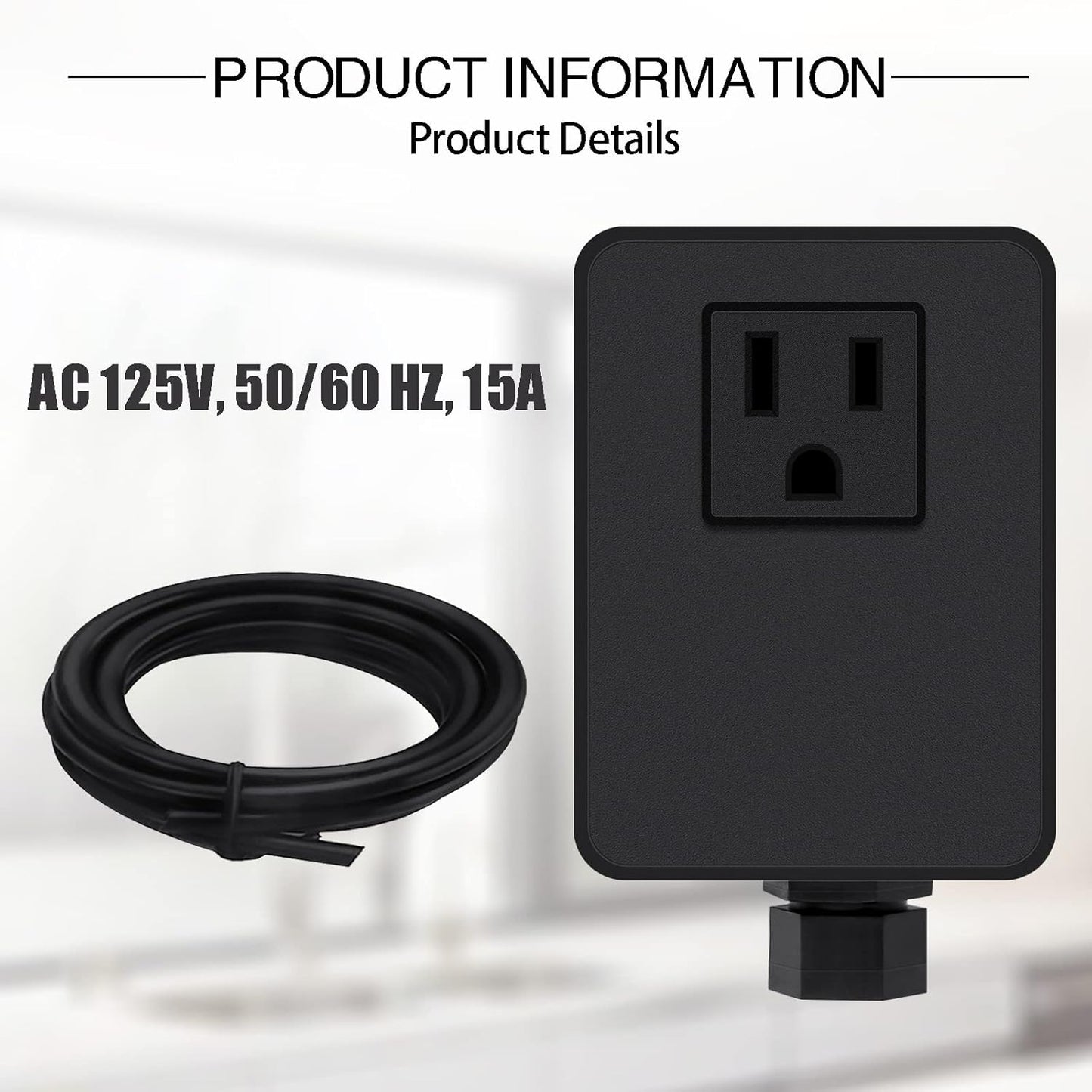 SinkTop Air Switch Kit (Long Full Brass Button) for Garbage Disposal, Cordless Chrome